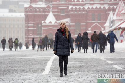 Сильнейший за эту зиму снегопад в Москве