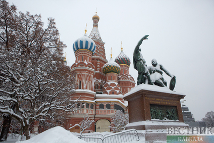 Сильнейший за эту зиму снегопад в Москве
