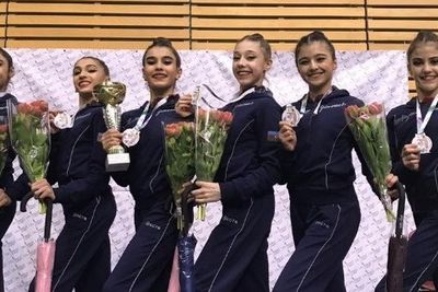 Азербайджанские спортсменки выиграли пять медалей на турнире по художественной гимнастике в Варшаве