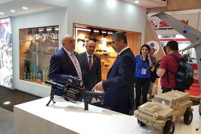 Вооружение Азербайджана участвует в международной выставке в Турции 