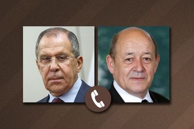 Лавров и Ле Дриан обсудили ситуацию вокруг Ирана и выборы на Украине