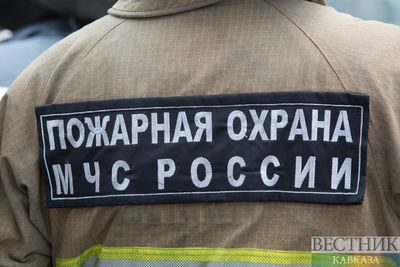 В столице Крыма тушили пожар на крупном оптовом рынке