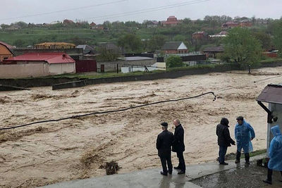 Вышедшая из берегов Сунжа подтопила свыше 120 домов в ингушском Троицком