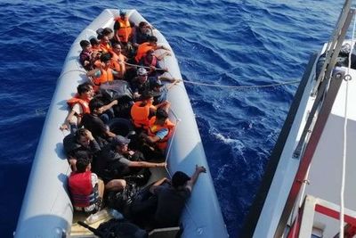 У берегов Турции спасены 58 нелегальных мигрантов
