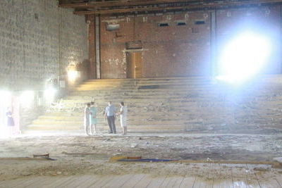 В станице Тбилисской начался ремонт большого зала районного Дома культуры