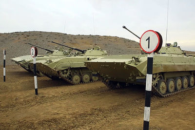 Минобороны Азербайджана показало подготовку танкистов (ВИДЕО)