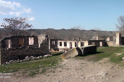 Во что превратилось село Хамзели Губадлинского района Азербайджана (ВИДЕО)