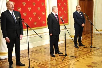 Опубликован рабочий текст заявления Путина, Алиева и Пашиняна по делимитации границ (ФОТО)