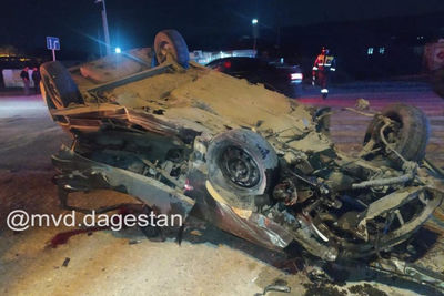 Молодой водитель Lada Priora погиб в ДТП в Дагестане