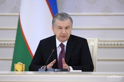 Президент Узбекистана принял главу ШОС