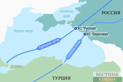 Российский газ вошел в Европу по «Турецкому потоку»