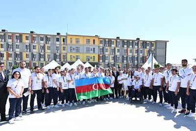 Борец посвятил победу на V Играх исламской солидарности Ильхаму Алиеву и Мехрибан Алиевой