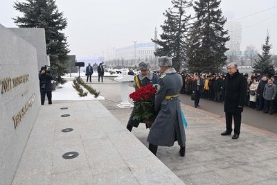 Мемориал жертвам январских погромов открыли в Алматы
