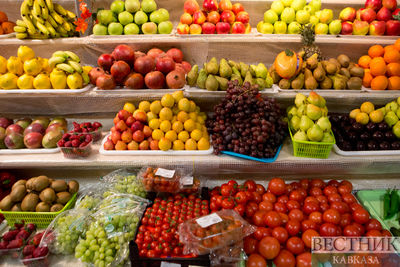 В России назвали объем экспорта фруктов и овощей из Азербайджана в регион страны