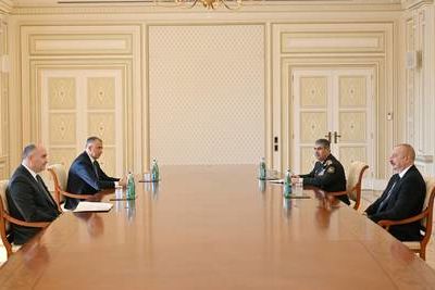 Ильхам Алиев встретился с главой МО Грузии