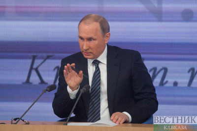 Евросоюз поздравил Путина с победой на выборах