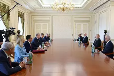 Встреча Игоря Бабушкина и Ильхама Алиева