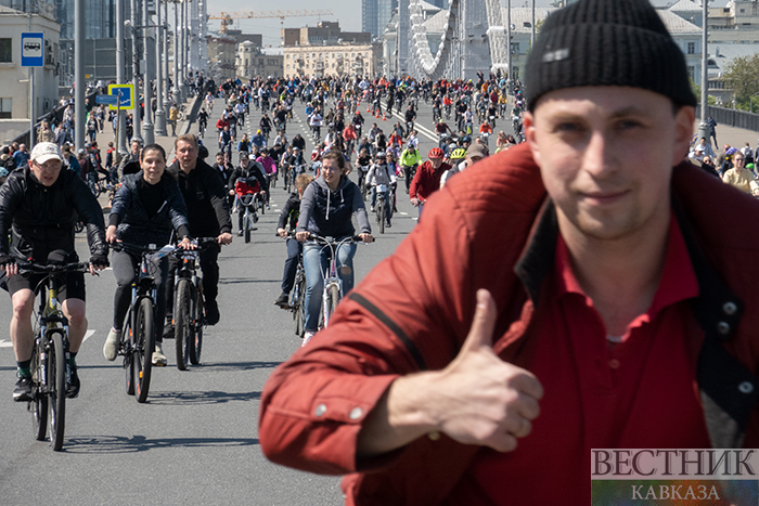 Фото велопарад москва