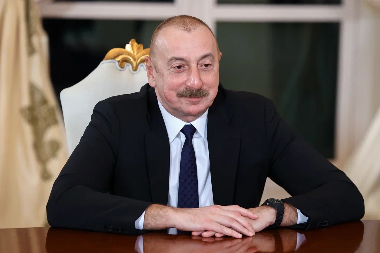 Ильхам Алиев на встрече с Сергеем Лавровым, 27 февраля 2023 года