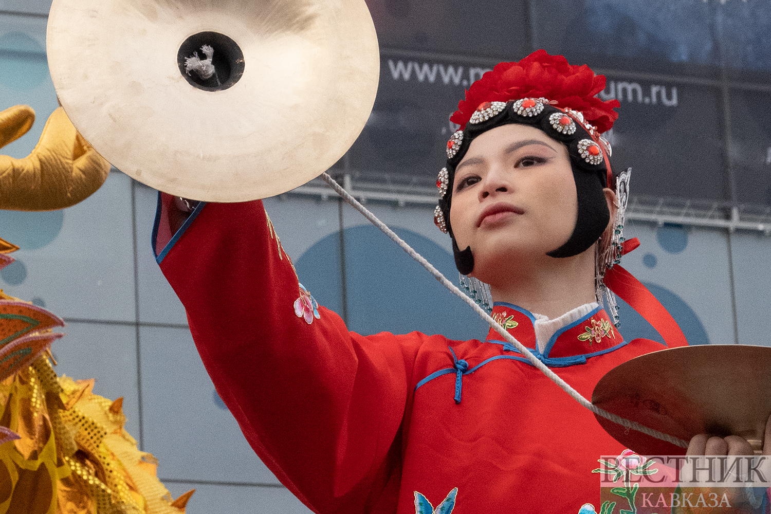 Празднование китайского нового года в Москве