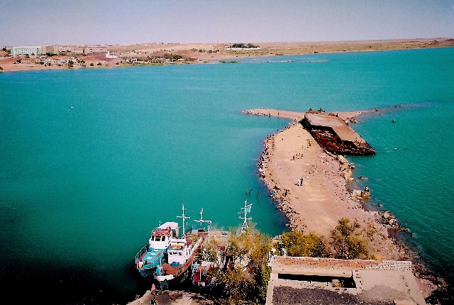 Вид на озеро Балхаш