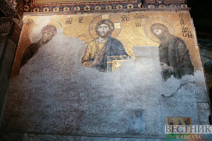 Мозаики в соборе Святой Софии