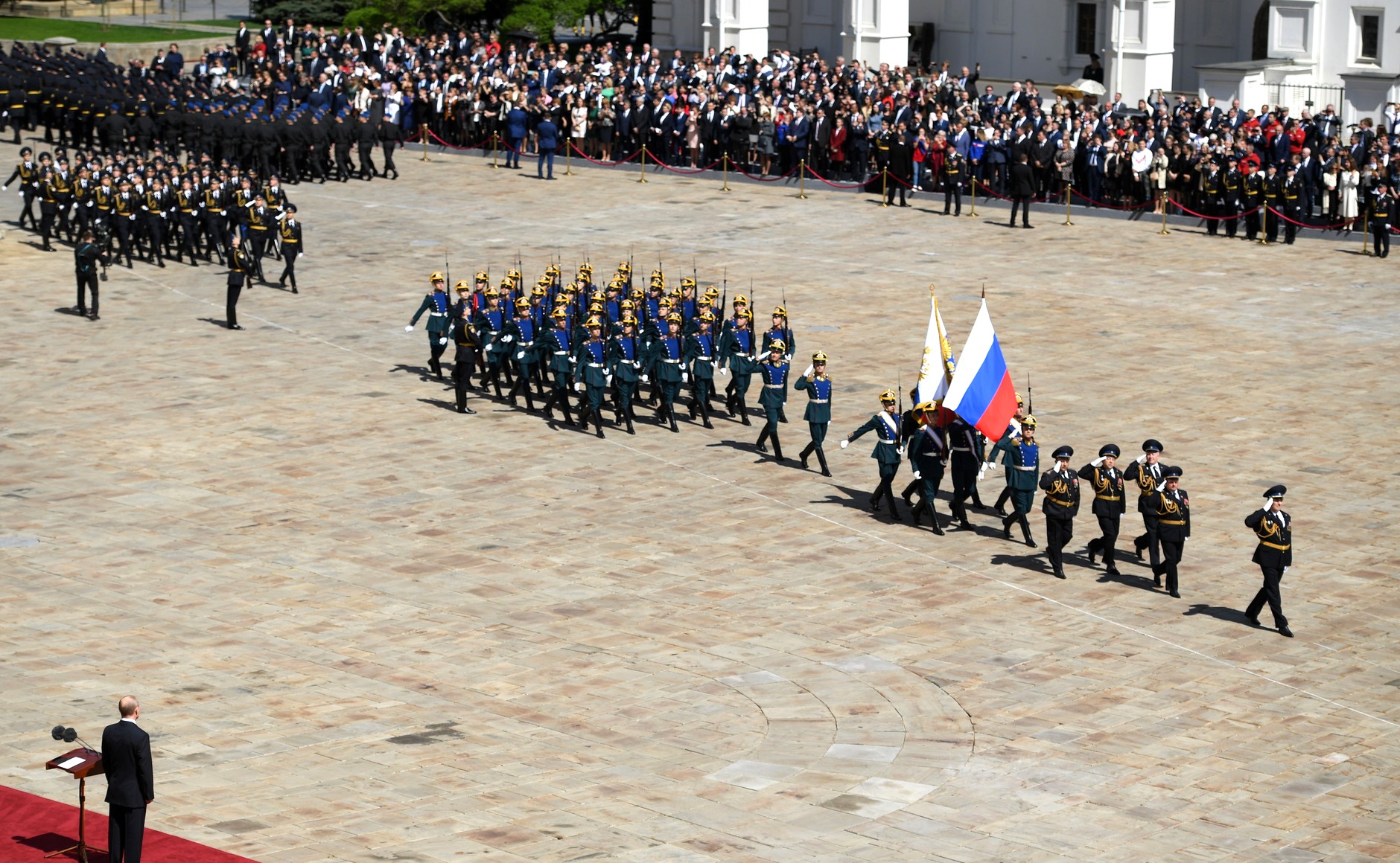 Парад Президентского полка 7 мая 2018 года