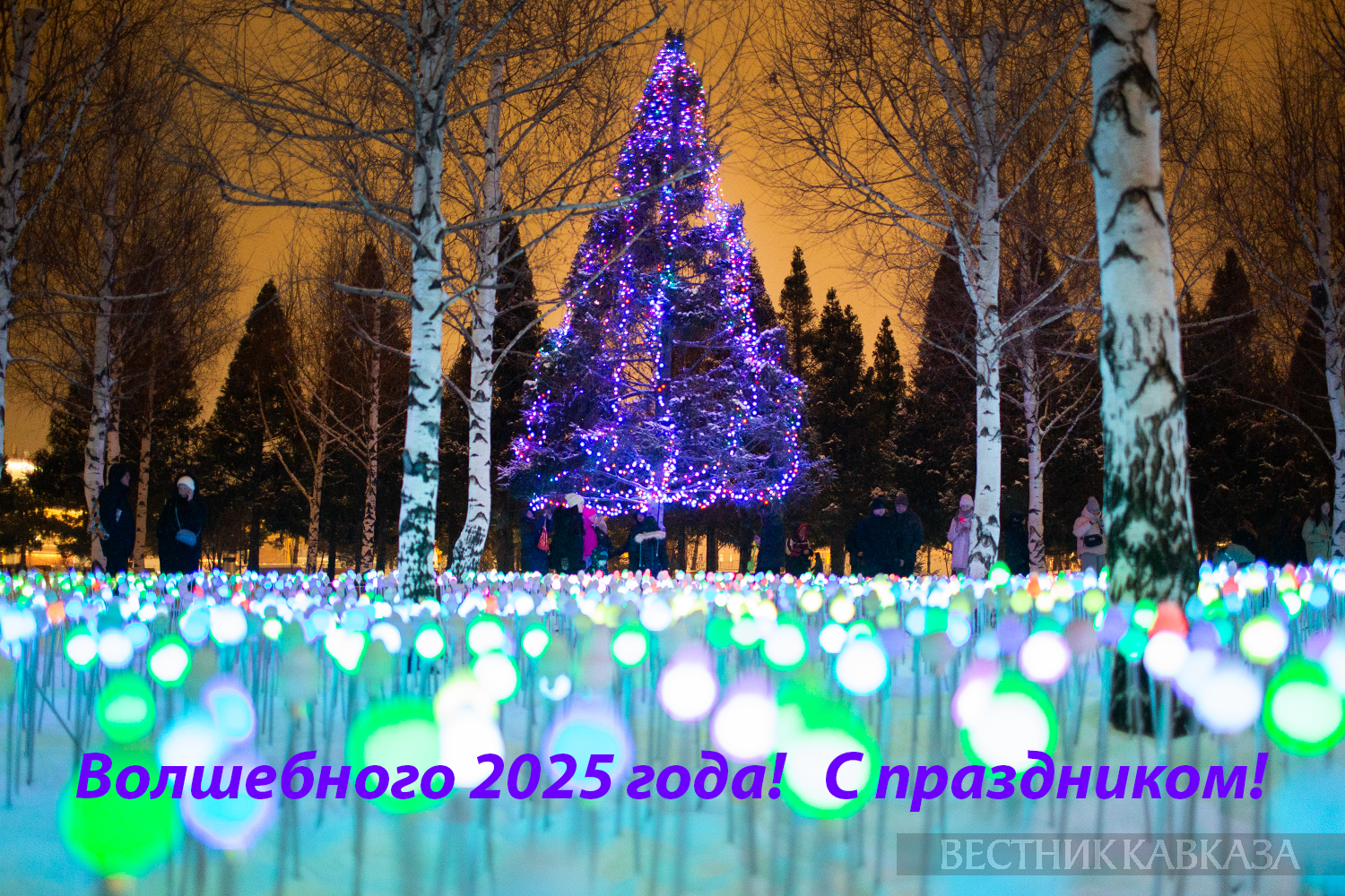 Открытка с Новым годом 2025