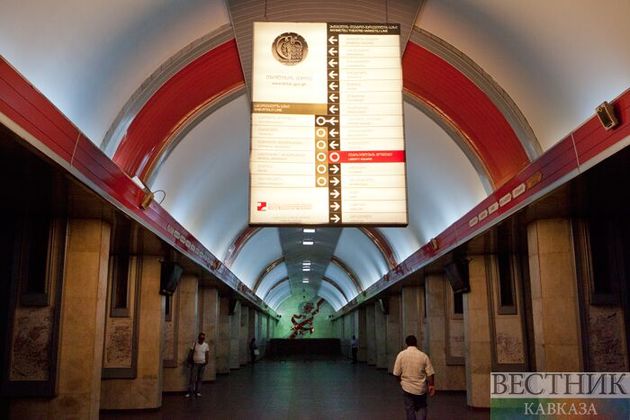 Станция метро не работает из-за технических проблем в Тбилиси