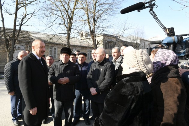 Ильхам Алиев: районы Азербайджана, пострадавшие в результате землетрясения, будут восстановлены  