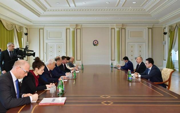 Ильхам Алиев встретился с председателем ОБСЕ