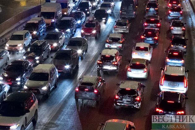 Дождь парализовал движение транспорта в Краснодаре