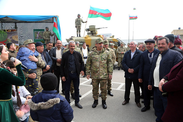 Закир Гасанов принял участие в Дне открытых дверей в ВС Азербайджана