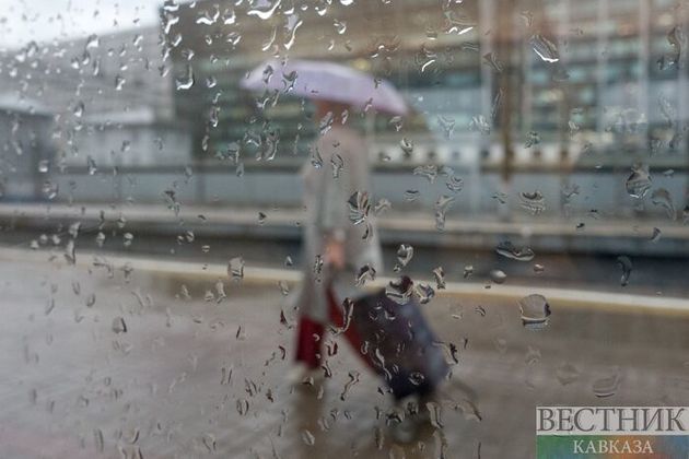 "Желтый" уровень погодной опасности объявлен в Москве из-за дождей