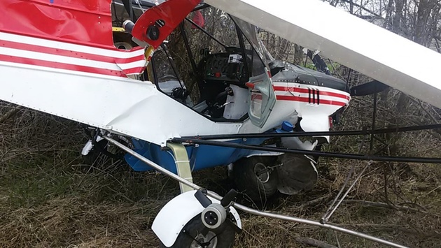 Крушение потерпел легкомоторный самолет на Кубани