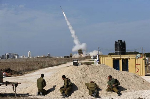 Израиль перехватил ракеты из сектора Газа 