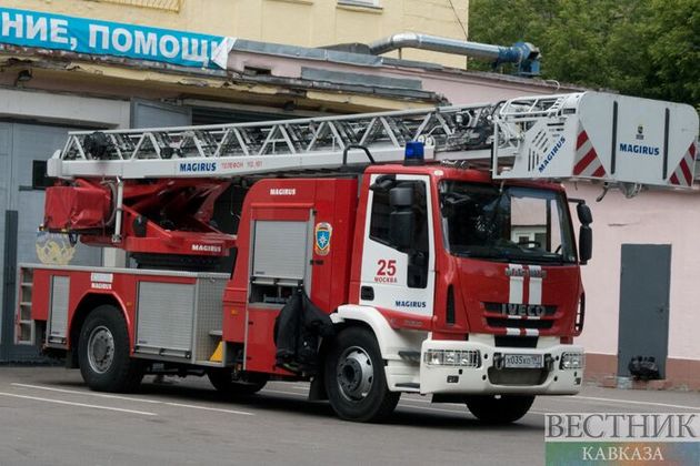 Микроавтобус-иномарка загорелся на ходу в Алматы