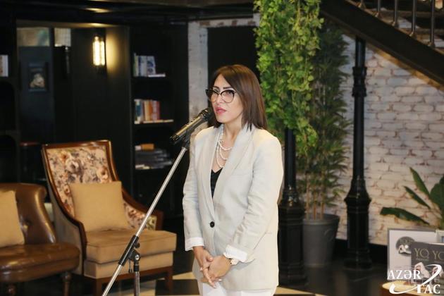 Лейла Алиева приняла участие в презентации книги "Йога и сила мысли"