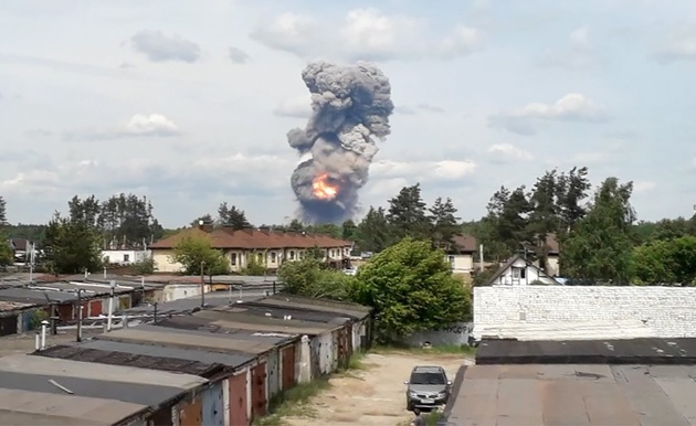 Взрывы на заводе в Дзержинске разрушили пять зданий