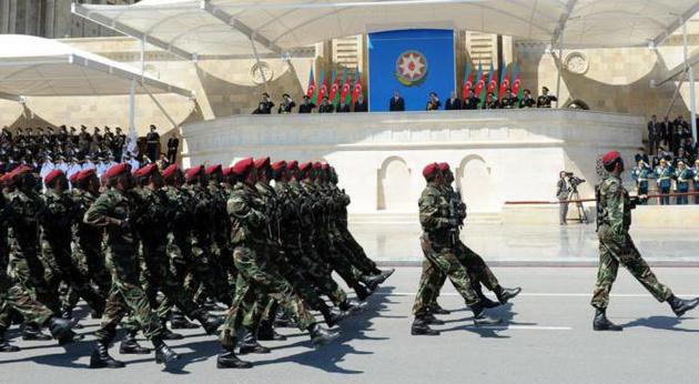 Азербайджан празднует День Вооруженных сил