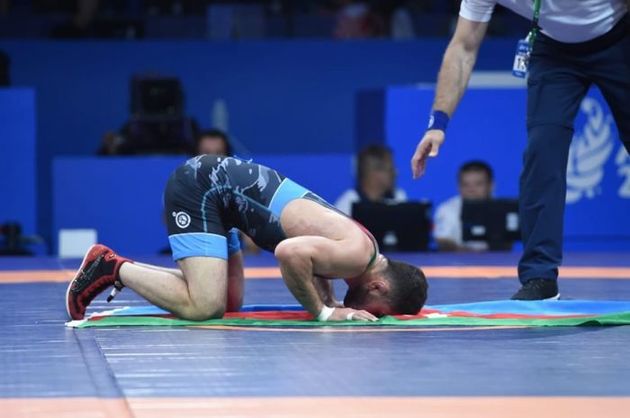 Азербайджанский вольник Гаджи Алиев завоевал "золото" II Евроигр