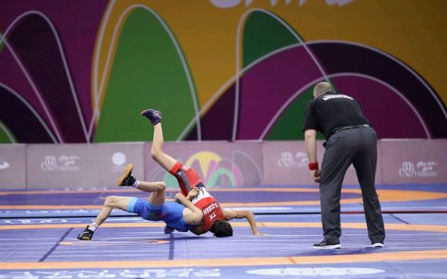 Джабраил Гаджиев завоевал "золото" европейского олимпийского фестиваля в Баку
