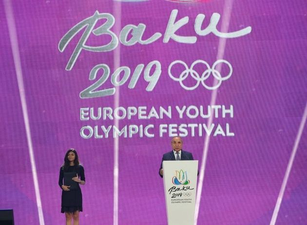 В Баку торжественно открылся XV Европейский юношеский летний олимпийский фестиваль 