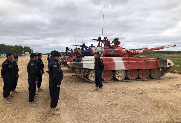 Азербайджанские танкисты завершили подготовку к конкурсу "Танковый биатлон"