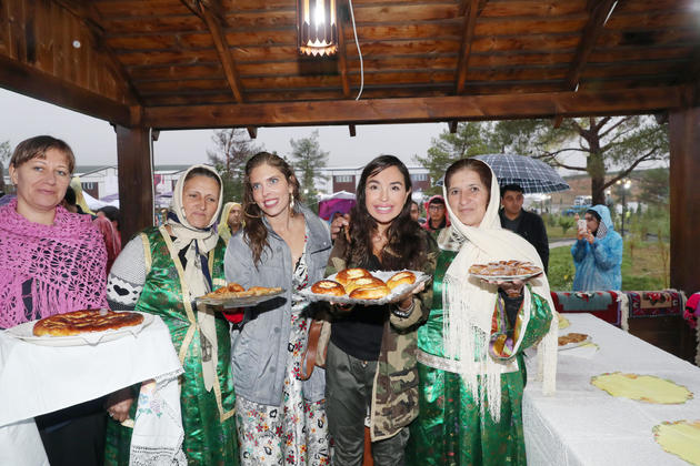 Лейла Алиева посетила Фестиваль винограда и вина в Мейсери