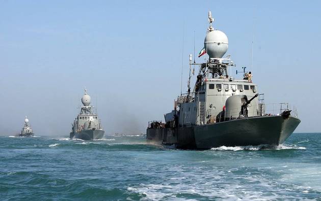 Иранские корабли вышли в Каспий на учения "Устойчивая безопасность"