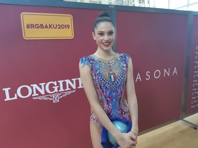 Милена Бальдассари: благодаря AGF гимнасты чувствуют себя в Баку как дома