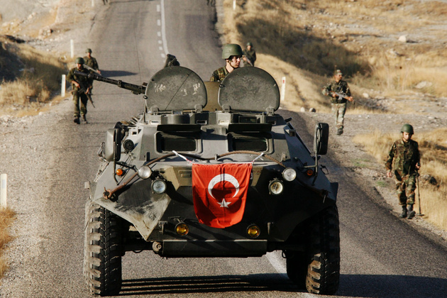 Турция и США проводят второе патрулирование сирийской зоны безопасности 