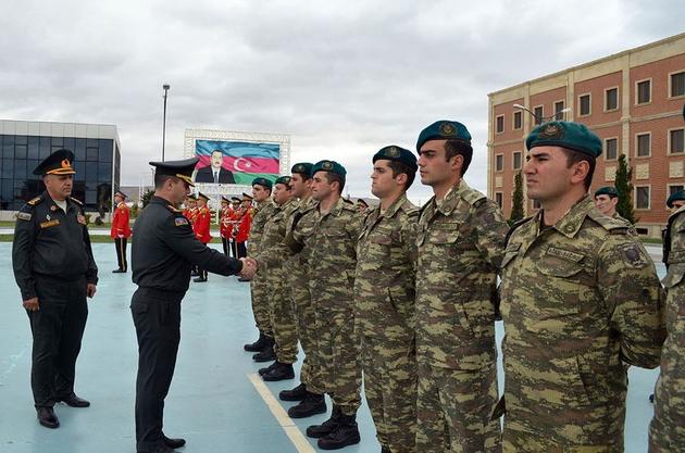 Военнослужащие Азербайджана вернулись с учений Saber Junction в Баку
