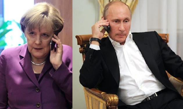 Меркель позвонила Путину